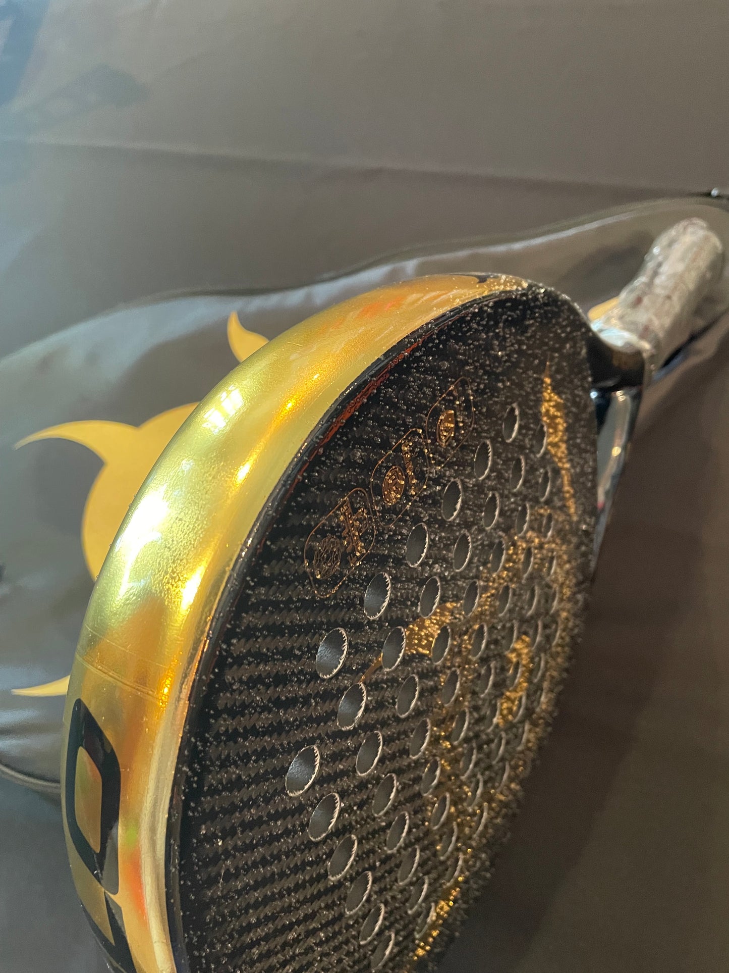Diablo Padel Racket Gold 3k Pro Padel