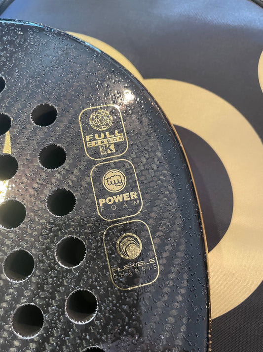 Diablo Padel Racket Gold 3k Pro Padel